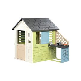 Игровой домик Smoby Life Радужный с летней кухней (7600810738)