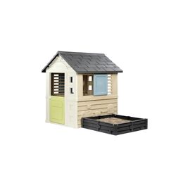 Ігровий будиночок Smoby Life Райдужний, садовий з пісочнецею або грядкою 2 в 1 (7600810740)