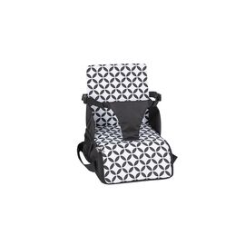 Стульчик для кормления FreeON портативный Fold and Go Black/white (48709)