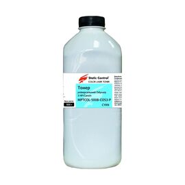 Тонер HP/Canon MPTCOL OS3 500г cyan (фасовка) Static Control (MPTCOL-500B-COS3-P)