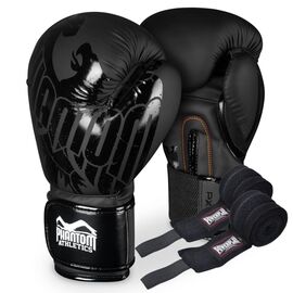 Боксерские перчатки Phantom Germany Eagle Black 14 унцій (PHBG2323-14)