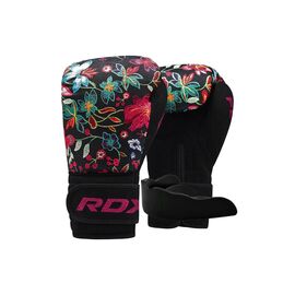Боксерські рукавички RDX FL-3 Floral Black 12 унцій (BGR-FL3-12OZ)