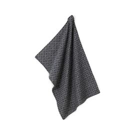 Полотенце Kela кухонное Gianna, 70x50 см, черно-белое с узором (12783) (00000023327)