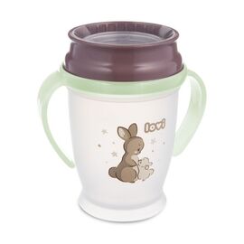 Поильник-непроливайка Lovi 360 250 мл Night&Day Rabbit (1/610)