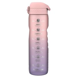 Бутылка для воды ION8 OneTouch Times To Drink 1000 мл BPA Free, Periwinkle &Rose (I8RF1000PPRMOT)