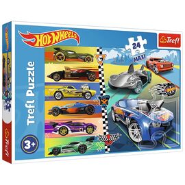 Пазл Trefl Maxi Hot Wheels Быстрые машинки 24 элемента (5900511143621)