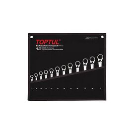 Ключ Toptul тріскачковий реверсивний 8-19мм у чохлі (GPAQ1203)