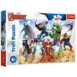 Пазл Trefl The Avengers Готовый спасти мир 160 элементов (5900511153682)