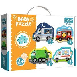 Пазл Trefl Baby Classic Транспортні засоби та робочі місця (5900511360714)
