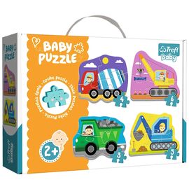 Пазл Trefl Baby Classic Транспортные средства на строительной площадке (5900511360721)