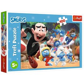 Пазл Trefl The Smurfs Уроки папы Смурфа 100 элементов (5900511164817)