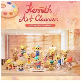 Фигурка Pop Mart сюрприз Art Classroom Kenneth (KACS-01)