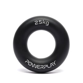 Еспандер PowerPlay PP-4324 Hand Grip Ring Hard 25 кг Чорний (PP_4324_25kg)