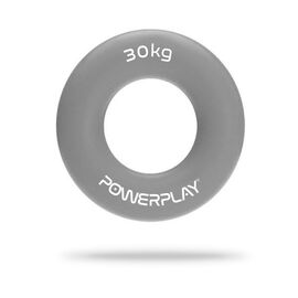 Эспандер PowerPlay PP-4324 Hand Grip Ring X-Hard 30 кг Сірий (PP_4324_30kg)