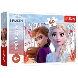 Пазл Trefl Frozen Зачарований світ Анни та Ельзи 60 елементів (5900511173338)