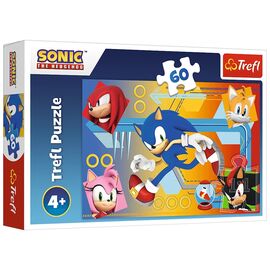 Пазл Trefl Sonic Соник в действии 60 элементов (5900511173871)