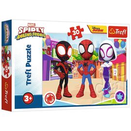 Пазл Trefl Spiderman Приключения Спайди и друзей 30 элементов (5900511182859)