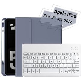 Чехол для планшета BeCover with keyboard Apple iPad Pro 13" M4 2024 Purple (713007)