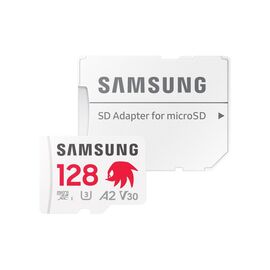 Карта памяти Samsung 128GB microSDXC class 10 UHS-I U3 V30 Pro Plus Sonic (MB-MD128SA/LC1)