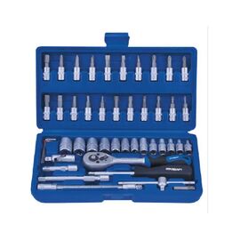 Набор инструментов Стандарт в кейсе 1/4" 46 шт. (ST-1446)