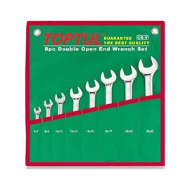 Ключ Toptul ріжковий 6-22 мм 8 шт. (GAAA0812)
