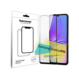 Стекло защитное BeCover Samsung Galaxy A06 SM-A065 Black (713240)