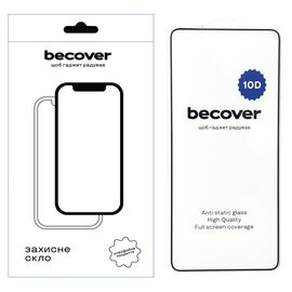 Скло захисне BeCover ZTE Blade A35/A55 10D Black (712730)
