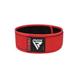 Атлетичний пояс RDX RX1 Weight Lifting Belt Red XL (WBS-RX1R-XL)