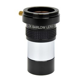 Аксессуар для микроскопов Sigeta Лінза Барлоу 2x, 1.25" (з адаптером для камери) (65091)