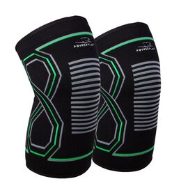 Фиксатор колена PowerPlay PP-4099 Knee SupportЧорно/Зелені L/XL (PP_4099_L/XL_Bl/Green)