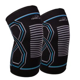 Фіксатор коліна PowerPlay PP-4099 Knee SupportЧорно/Сині S/M (PP_4099_S/M_Bl/Blue)