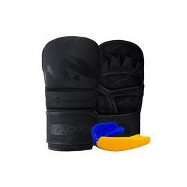 Рукавички для MMA RDX T15 Noir Inner Matte Black S (GSR-T15MB-S)