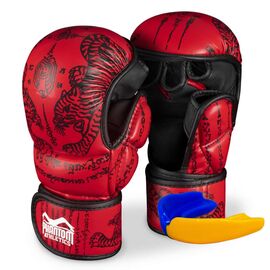 Перчатки для MMA Phantom Muay Thai Red S/M (PHMMAG2705-SM)