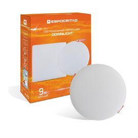 Світильник точковий Євросвітло LED-R-100-9 6400К без рамки