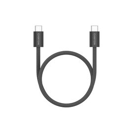Дата кабель USB-C to USB-C 1.0m 60W Magnet Braided Black Canyon (CND-CCMG60AB15B)