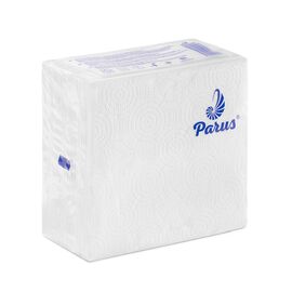 Салфетки столовые Parus 1 слой 33х33 см Белые 100 шт. (4820205440069)