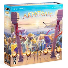 Настольная игра WoodCat Акрополис (Akropolis) (укр.) (ВР_А)