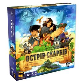 Настольная игра WoodCat Остров Сокровищ (Treasure Island) (укр.) (ВР_ОС)