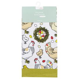 Полотенце Home Line кухонное Курочки 40x60 см (182820)