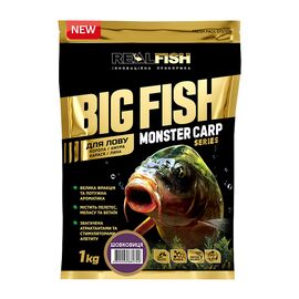 Прикормка Real Fish Big Fish Monster Carp Шовковиця 1kg (809.00.19)
