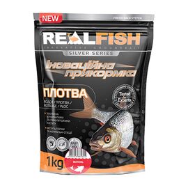 Прикормка Real Fish Silver Series Плотва Мотиль 1kg (809.00.35)