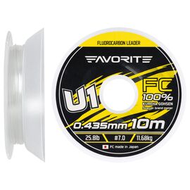 Флюорокарбон Favorite U1 FC 10m 7.0/0.435mm 25.8lb/11.68kg (1693.11.86)