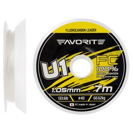 Флюорокарбон Favorite U1 FC 7m 40/1.05mm 133.6lb/60.62kg (1693.11.99)