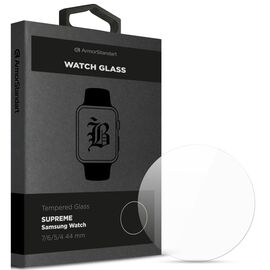 Скло захисне Armorstandart Supreme Black Icon Samsung Watch 7/6/5/4 44 mm (ARM84738)
