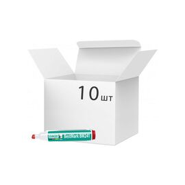 Маркер Stanger для сухостираемых досок, 1-4 мм клин. наконечник красный 10 шт (MARKER-BOA-STM241R10)
