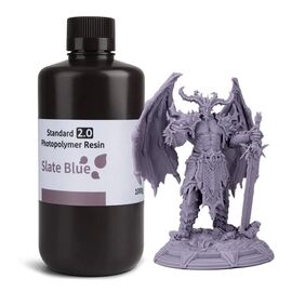 Фотополімерна смола ELEGOO Resin, Standard 2.0 1кг, slate blue (50.103.0137)