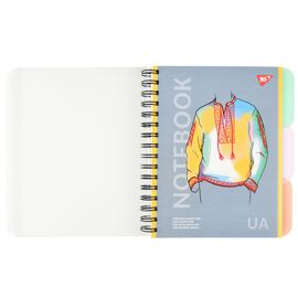 Блокнот Yes А5 Notebook UA 144 листа пластиковая обложка (681951)