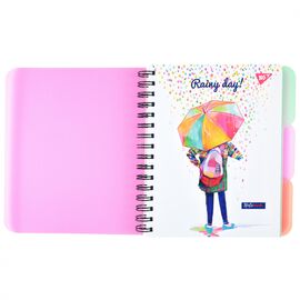 Блокнот Yes А5 Rainy day 144 листа пластиковая обложка (681968)