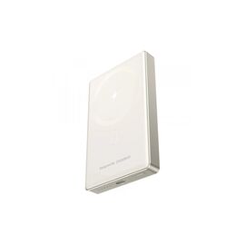Батарея универсальная Choetech Magnetic Wireless 10000mAh 20W, PD, Qi-15W, USB-C In/Out Ultra-thin, Beige (B739-CCCWH)