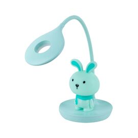 Настольная лампа Kite Bunny LED с аккумулятором, зеленая (K24-492-1-4)